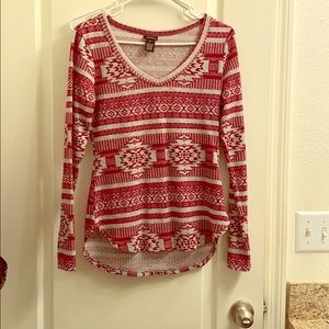 Tribal print sweater